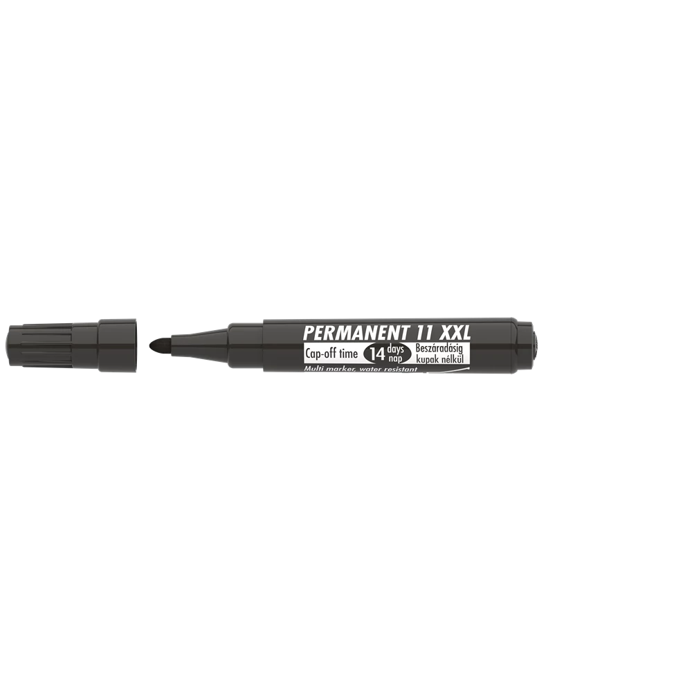 Alkoholos marker 3mm, kerek Ico 11XXL fekete