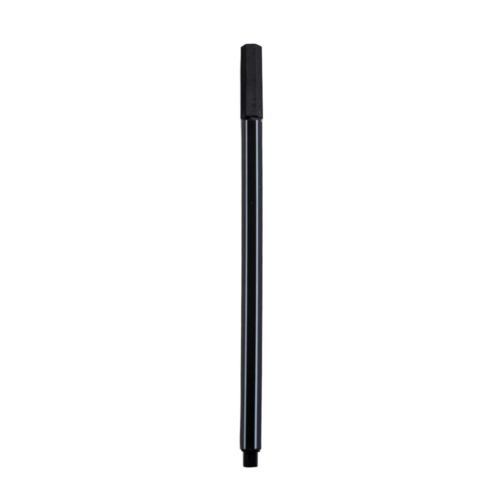 Rostirón, tűfilc vízbázisú, 0,4mm, hatszögletű, fekete