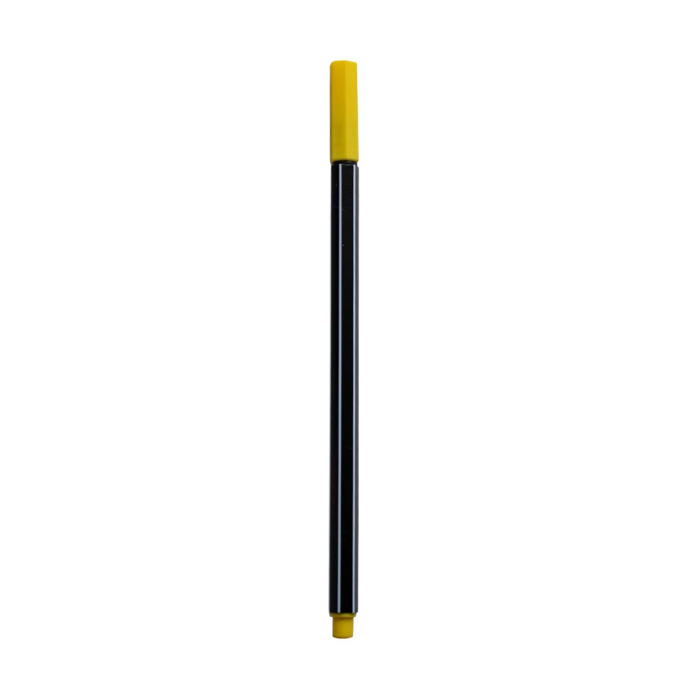Rostirón, tűfilc vízbázisú, 0,4mm, hatszögletű, sárga