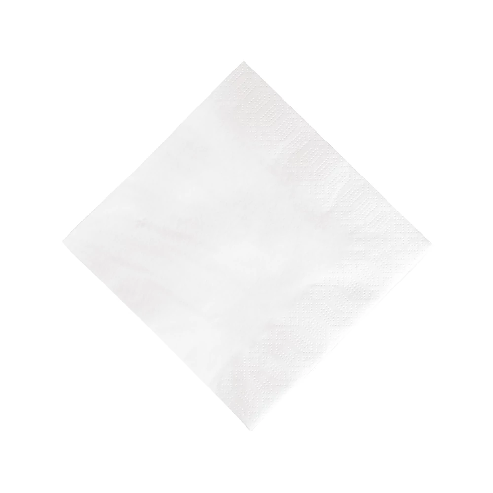 Szalvéta 3 rétegű 1/4 hajtás lapméret: 33 x 33 cm 125 db/csomag Duni fehér