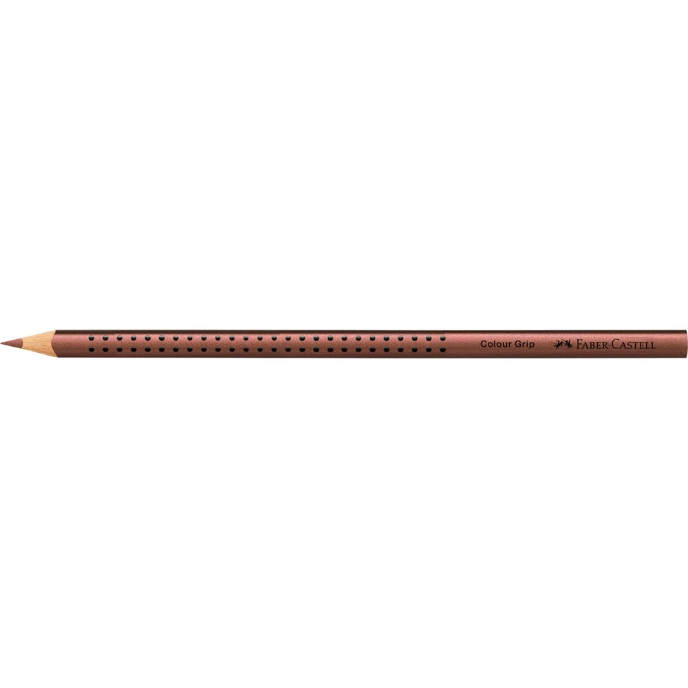 Színes ceruza háromszögletű GRIP Faber-Castell csokoládébarna