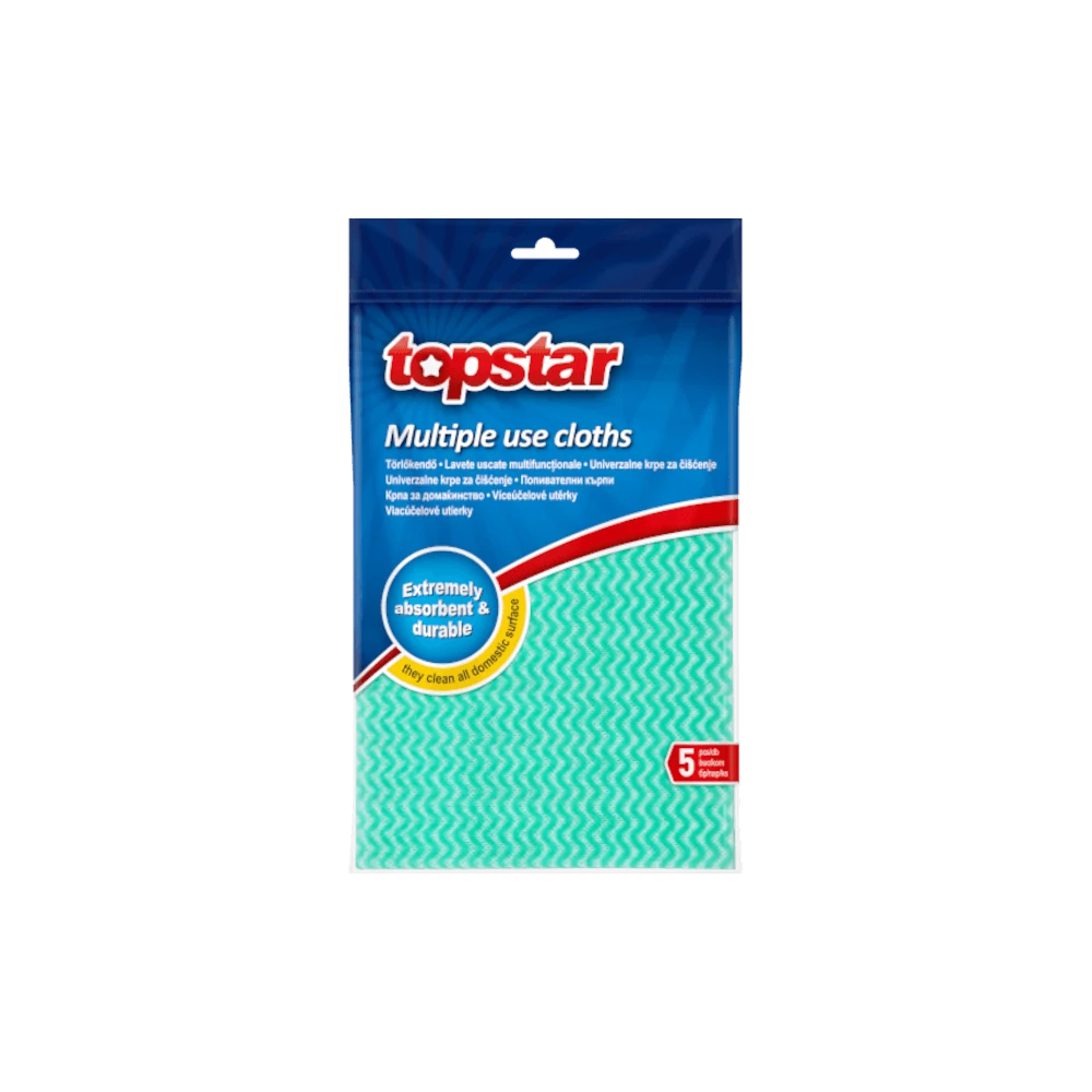 Szivacsos kendő 5 db/csomag Topstar