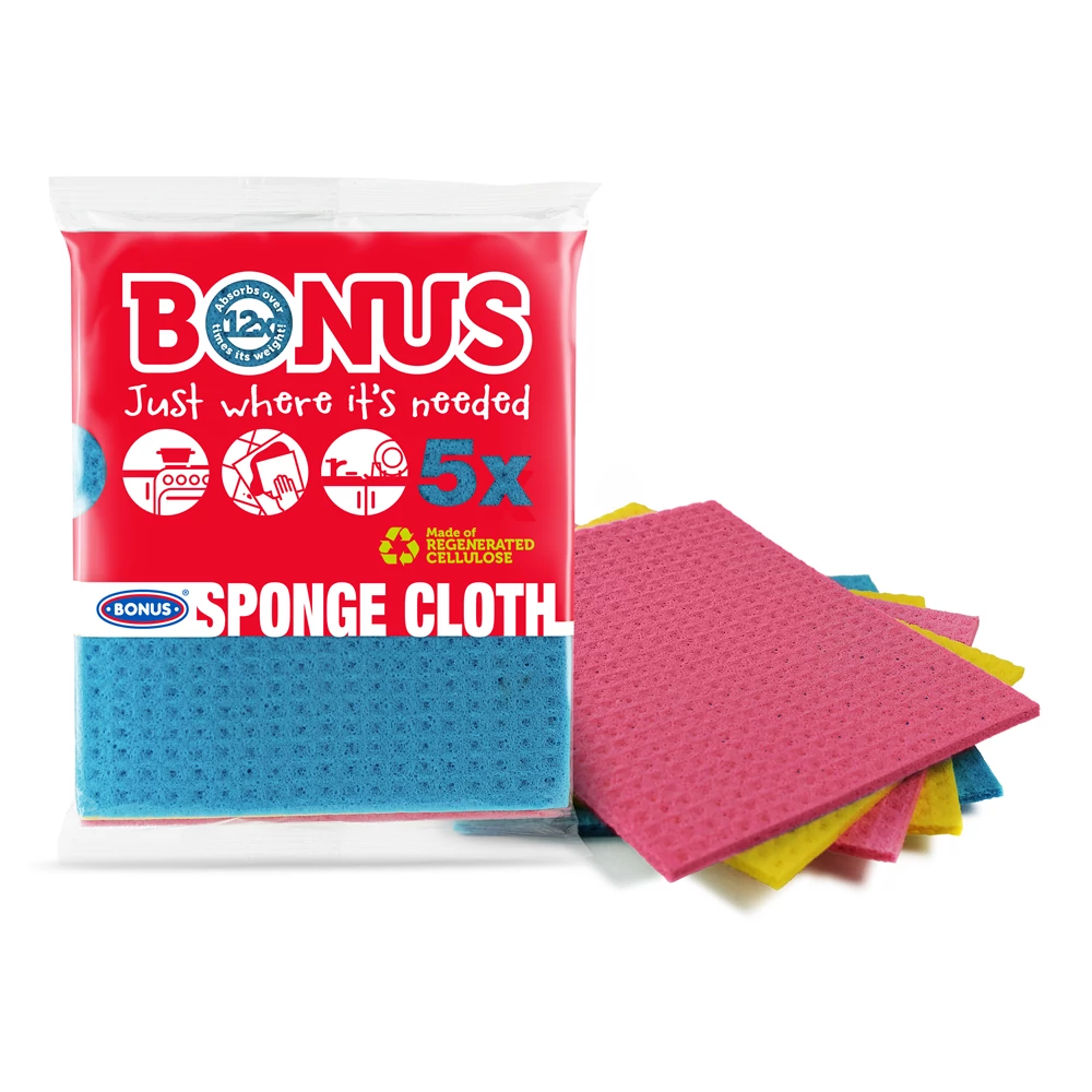 Szivacsos kendő 5 db/csomag Bonus_B156