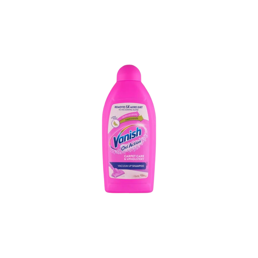 Szőnyeg- és kárpittisztító sampon 500 ml kézi Vanish Oxi Action