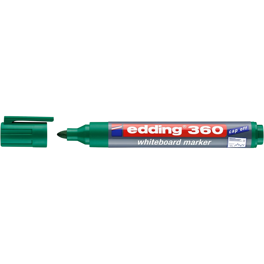 Táblamarker 1,5-3mm, kerek Edding 360 zöld