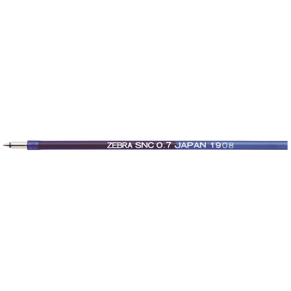 Tollbetét  0,7 mm, Zebra SNC, kék