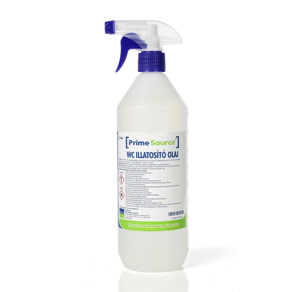 WC illatosító olaj szórófejes 1 liter Prime Source