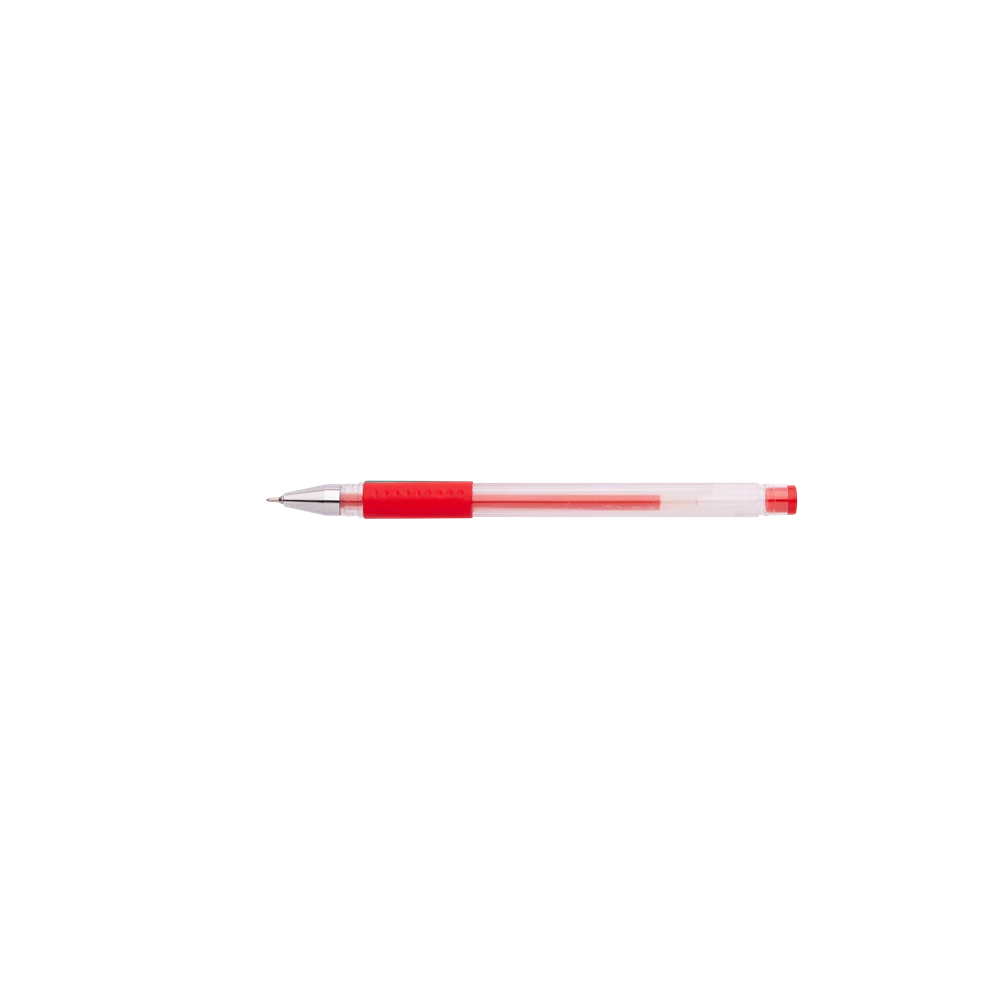 Zseléstoll 0,5mm, kupakos GEL-Ico, írásszín piros
