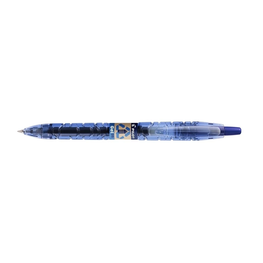 Zseléstoll 0,5mm, nyomógombos Pilot B2P, írásszín kék
